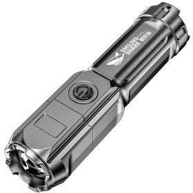 LED Flashlight Adjustable Focus Adjustable Brightness Flash Light; Suitable For Outdoor; Emergency; Tactical And Camping Flashlight
