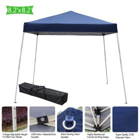Free shipping 2.4 x 2.4m Portable Home Use Waterproof Folding Tent,Outdoor Pop Up Canopy Beach Camping Canopy  YJ (size: 2.4m)